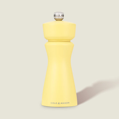 Cole & Mason Kenton Salt & Pepper Mill Set In Turmeric
