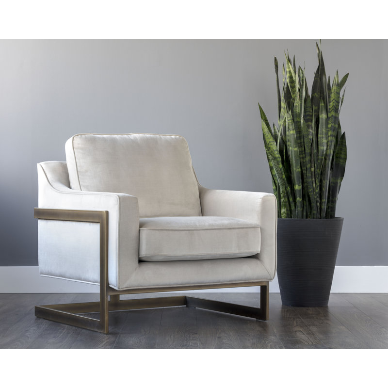 Irongate Armchair, Champagne