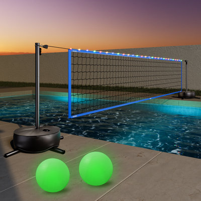 OXYGIE Foldable Volleyball with Carrying Case