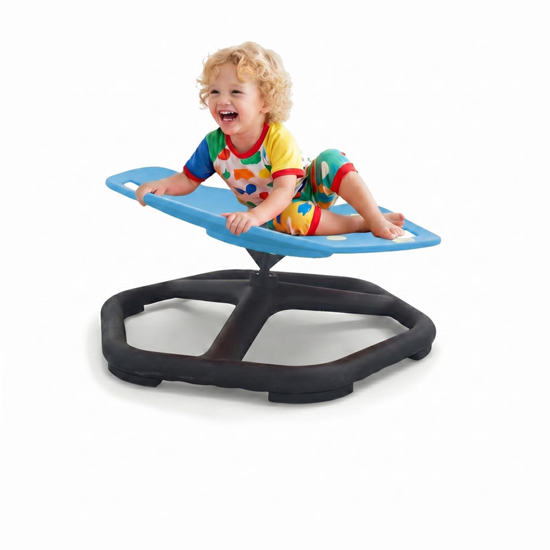 Glow‑in‑the‑Dark Elephant Swivel Sensory Spinning Chair, Non‑Slip Design for Autistic & ADHD Kids to Improve Body Coordination