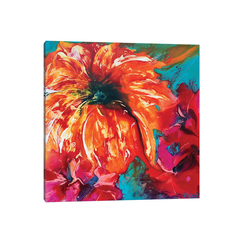 «Tropical Garden III», reproduction d'art, Toile tendue, H 37 po x l 37 po x P 1,5 po