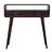 Curved Caramel Console Table-108808780