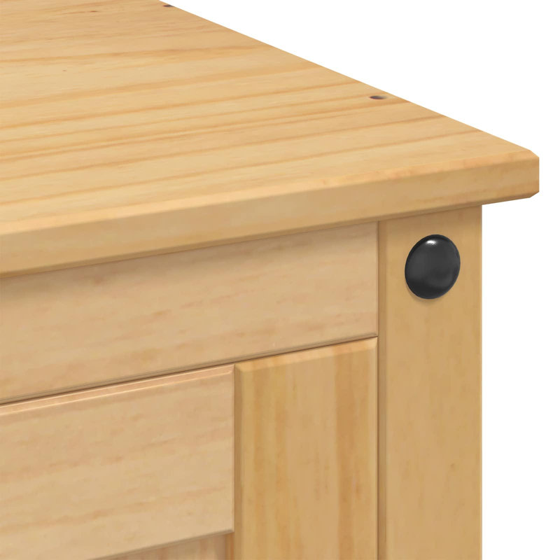 Solid Wood Kitchen Island Set, Honey Wax