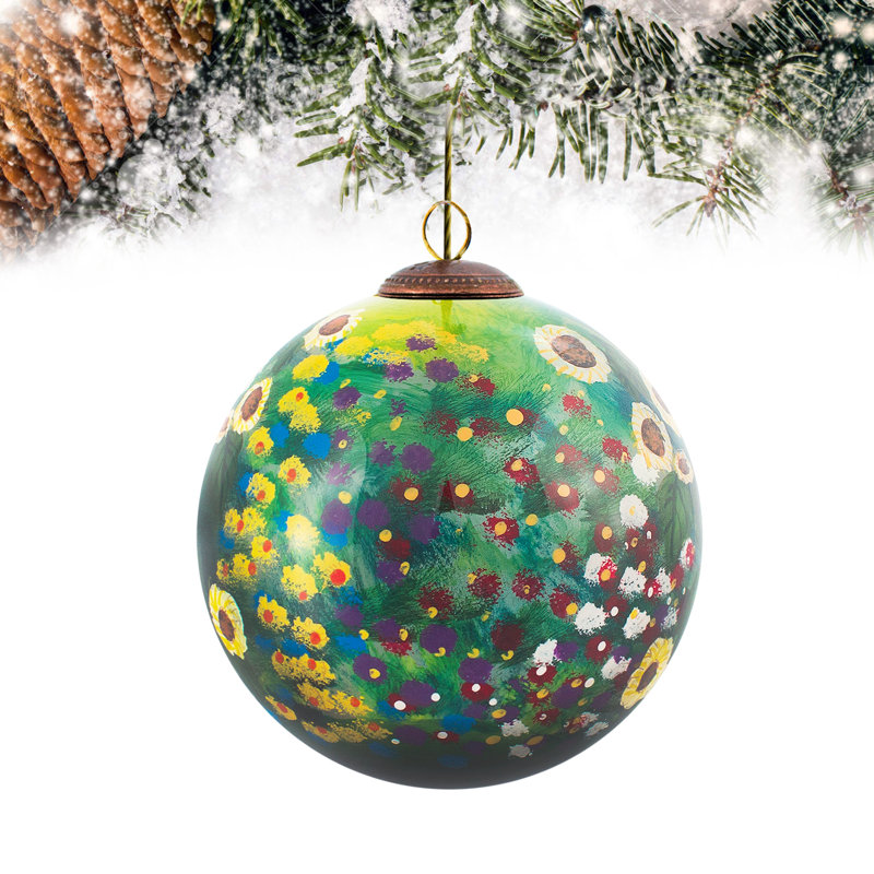 Boule de coquelicots Ornamnet, 4