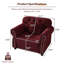 Fauteuil d'appoint Chesterfield 41,3 po Annalease-1019559110