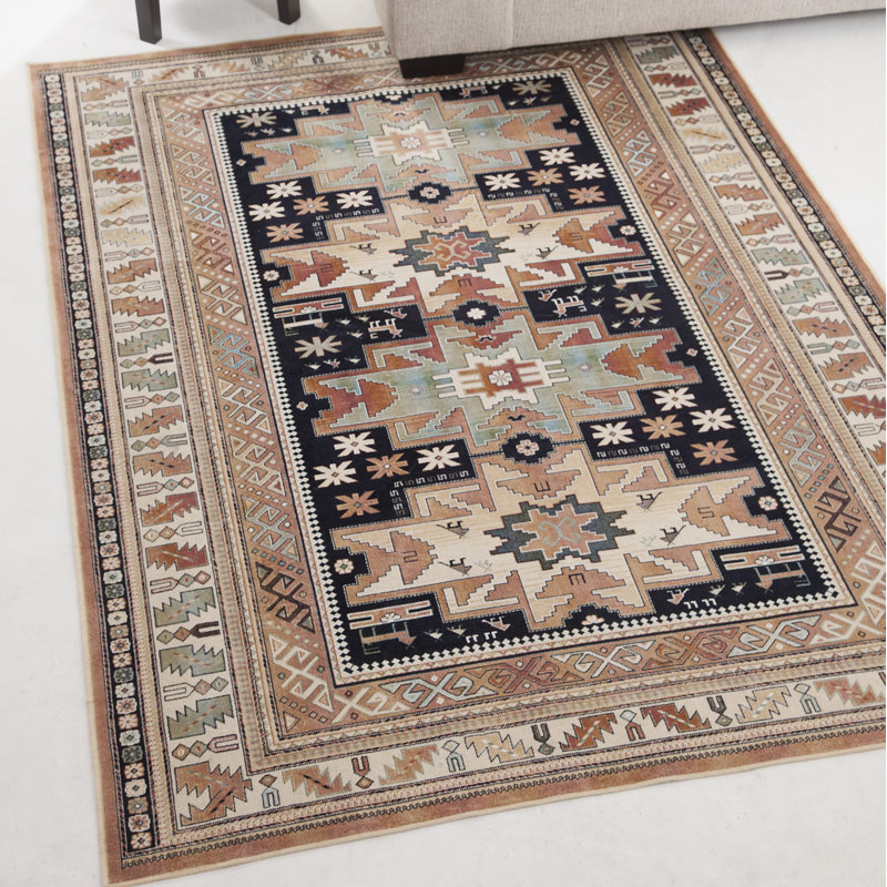 Tapis rouille Ovid, Rectangle 7 pi 10 po x 10 pi 10 po