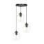 Cadi-Grace 4 - Light Black Cluster Pendant-69751434-69751435-251785394