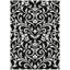 Tapis intérieur / extérieur en polyester tissé à la machine mâle de couleur mâle Malék-95998938
