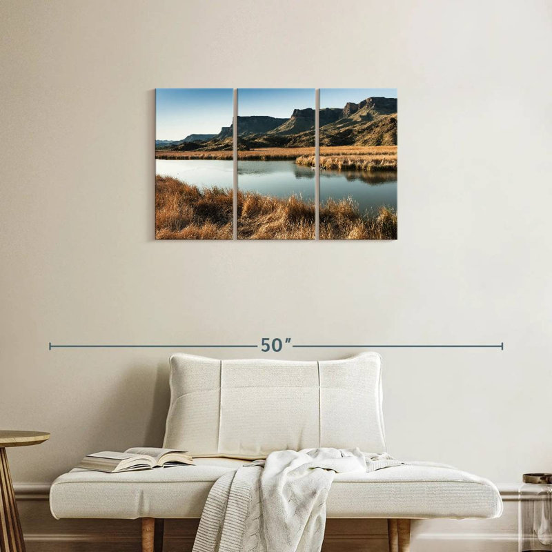 Alvord Lake Havasu Fishing, 20" H x 33" W