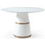 Table de salle à manger à piédestal de 47,5 po Josselyn-1240656719