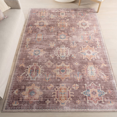 Tapis lavable en machine Philomena Medallion SplashGuard