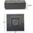 40-inch square iron fire pit - 50,000 BTU (without lid)-2036770988