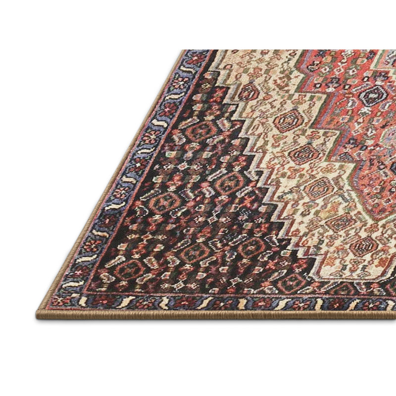 Tapis oriental brun / beige, Rectangle 5 pi x 7 pi