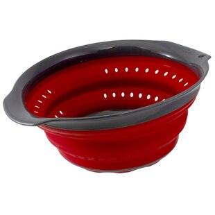 Squish Collapsible Salad Bowl with Lid - 5 Quart Covered Dish