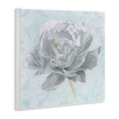 Sublime Peony Bloom Wall Plaque Art by Wellington Studio