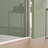 56-60"X70" Aluminum Frame Double Sliding Shower Door,Bypass Bathroom Sliding Door With Premium 5/16" (8Mm) Clear Tempered Glass Hardware Sliding Glass Shower Enclosure Finished