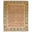 Hand Knotted Wool Area Rug in Red And Blue