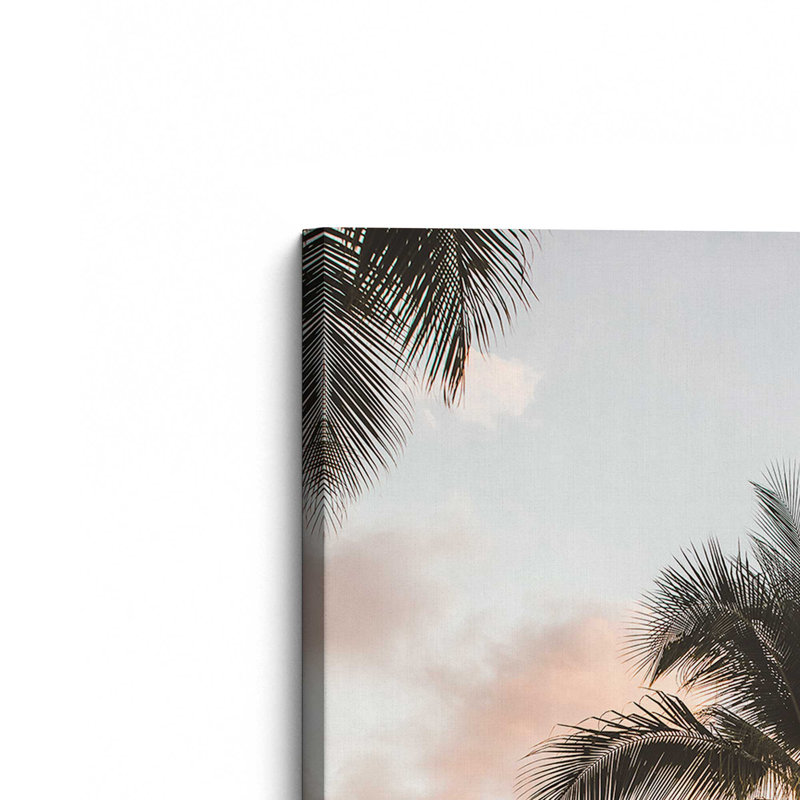 Impression sur toile Tropical Twilight, H 18 po x l 12 po x P 1,25 po, Toile tendue