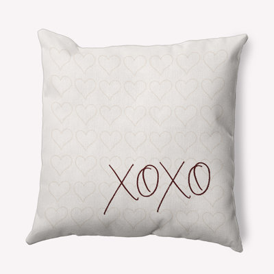 Outdoor Reversible Throw Pillow