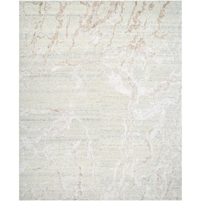 Yiming Hand Knotted Abstract Indoor Rug