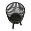 Jardinières en bambou 11/13/15 po, noir-2040238996