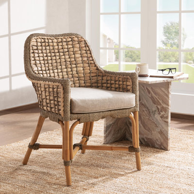 Inira Woven Dining Chair by Andover Mills
