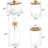 Bamboo Bathroom Accessories Set 4 Pcs