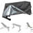 2 Pcs Fitness Equipment Cover, Gray Oxford Cloth, Waterproof, Su...