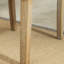 Ensemble de salle à manger 5 pièces à pieds tournés avec 4 chaises capitonnées-1042356158-1042356156