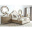Lit plateforme tapissier en bois massif Cadwall-69756290