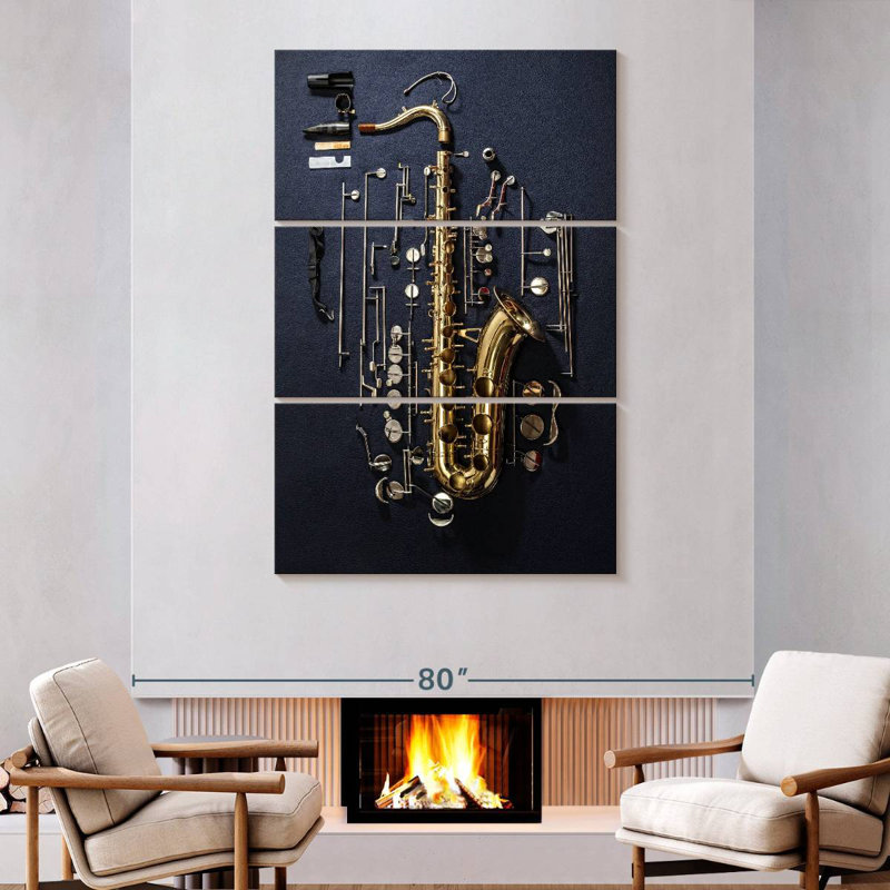 Arney saxophone démonté