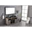 Oversized Rectangular Black-Framed LED Anti-Fog Dimmable Wall-Mounted Vanity Mirror