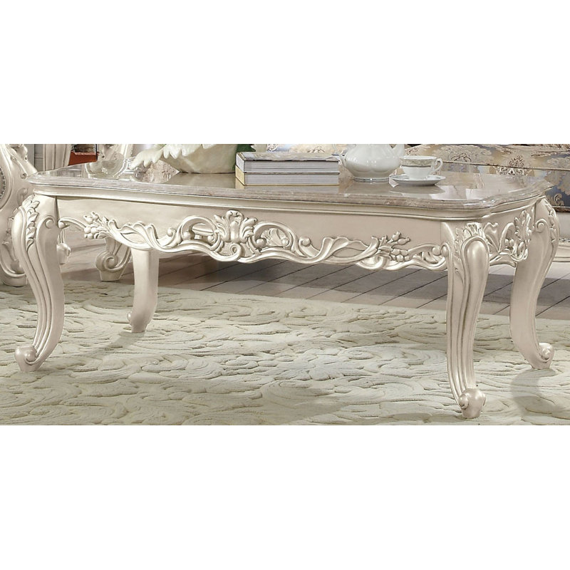 Dupuis Marble Top Coffee Table