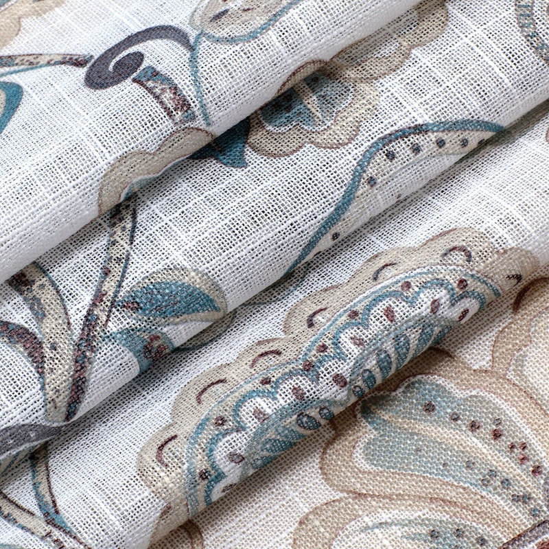 Sheer Curtain, Aqua