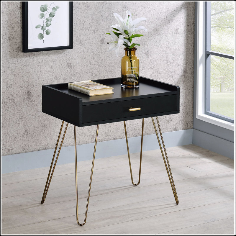 Table de bout avec tiroir Hailey