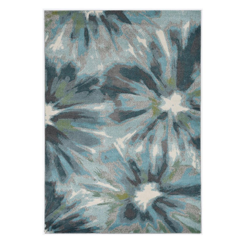 Tapis sarcelle 8 pi x 11 pi