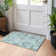 Premium Machine Washable Prisco Teal Rug