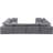 Hutchenson Velvet U-Shaped Sectional Reversible-87141539