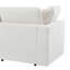 Fauteuil d'appoint à ChenilleCove Standard 2 avec 1 pouf-135814742