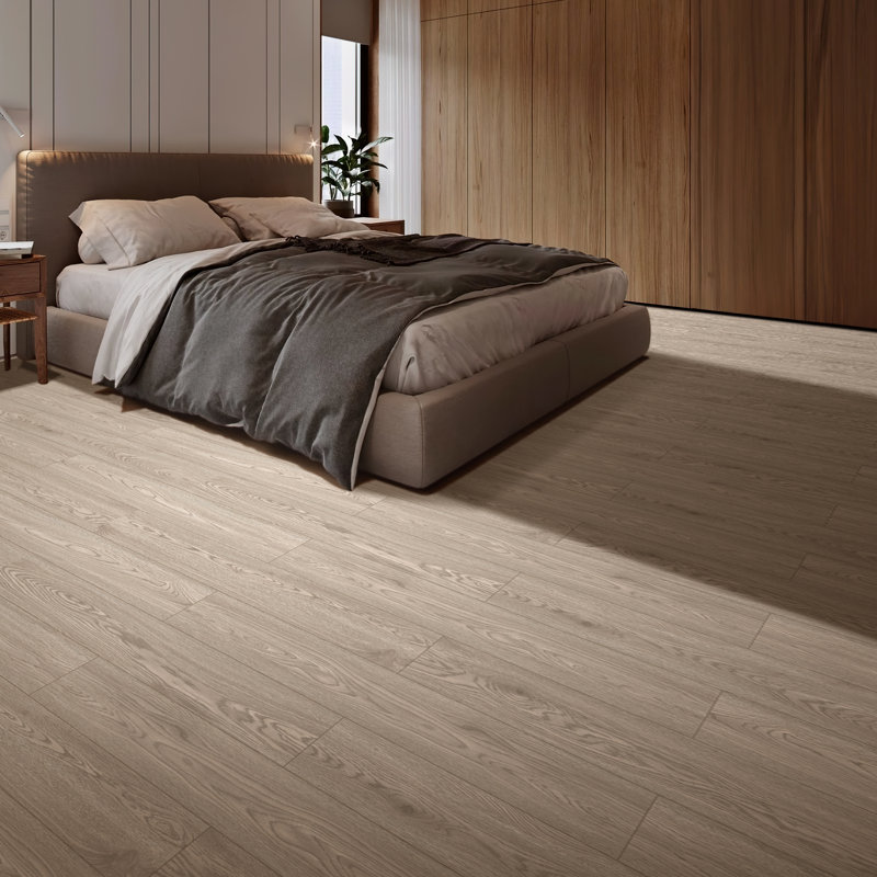 Art3d  48''x7.2'' Interlocking Luxury Vinyl Flooring Tile, SPC Rigid Core Wood-Look Floor Plank,Set of 10, Ash White