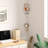 Butterfly Corner Shelf Nursery Wall Deor Floating Corner Shelf For Kid’s Room, Small Cute Decorative Shelf Wall Mounted, White Hanging Hollow Out Shelf For Toys, Plants And Decorations Storage, White
