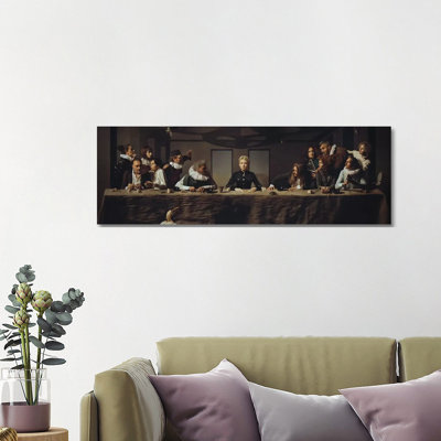 L'Ultima Cena by Igor Voloshin - Wrapped Canvas Panoramic Painting