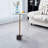 22" Tall Glass Top End Side Table