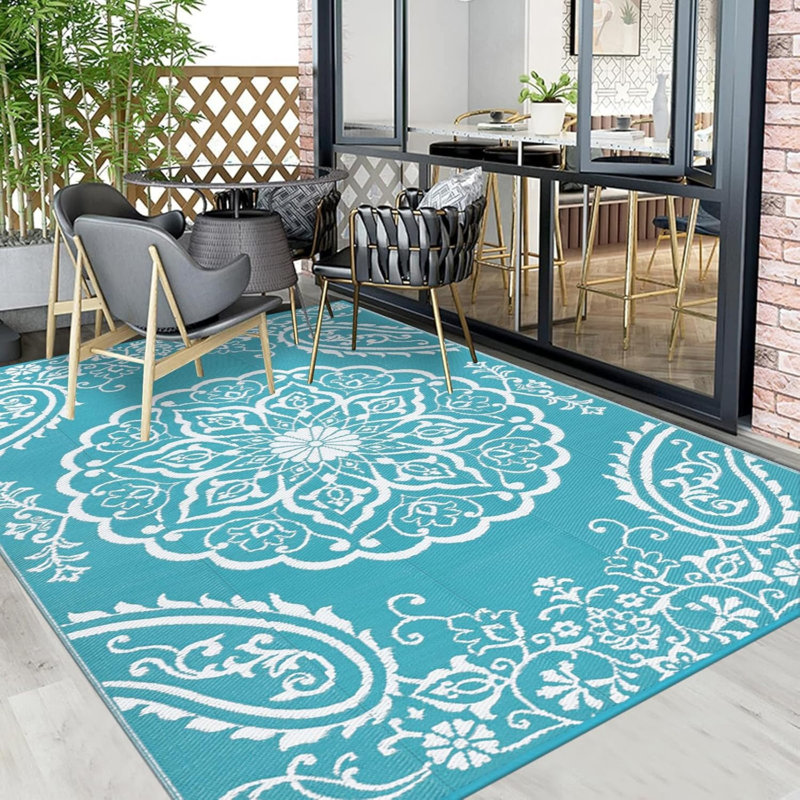 Outdoor Rug, Rectangle 6' x 9'