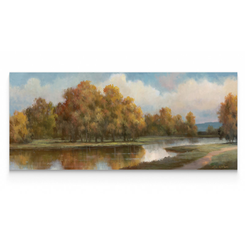 Shenandoah II - reproduction sur toile, H 8 po x l 24 po x P 1,5 po