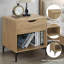 48cm W Manufactured Wood Bedside Table