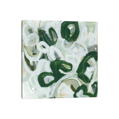 Moss Reaction I 1 Piece Wrapped Canvas Painting