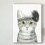 « downton cat iii », peinture sur toile tendue-1697658900