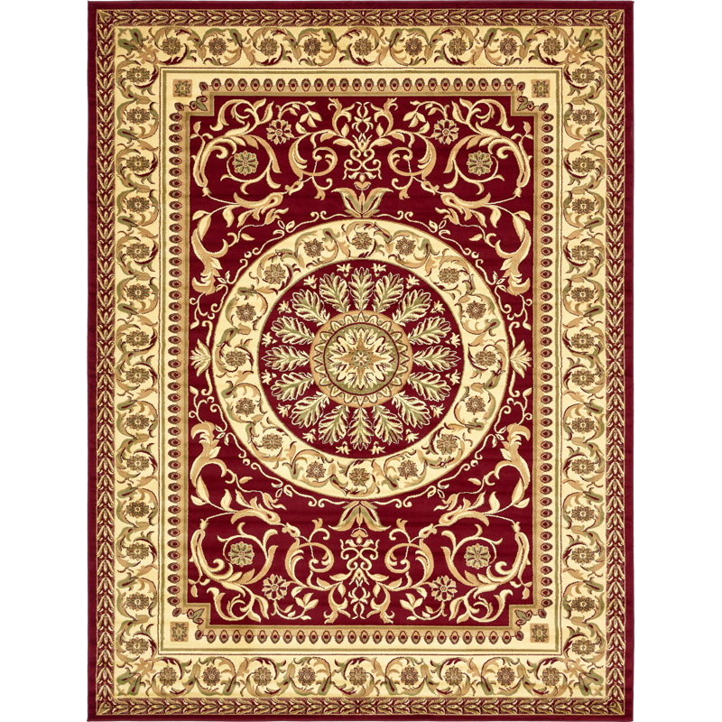 Aracelia Floral Indoor Rug, Rectangle 7'10" x 11'