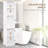 Slim Bathroom Storage Cabinet